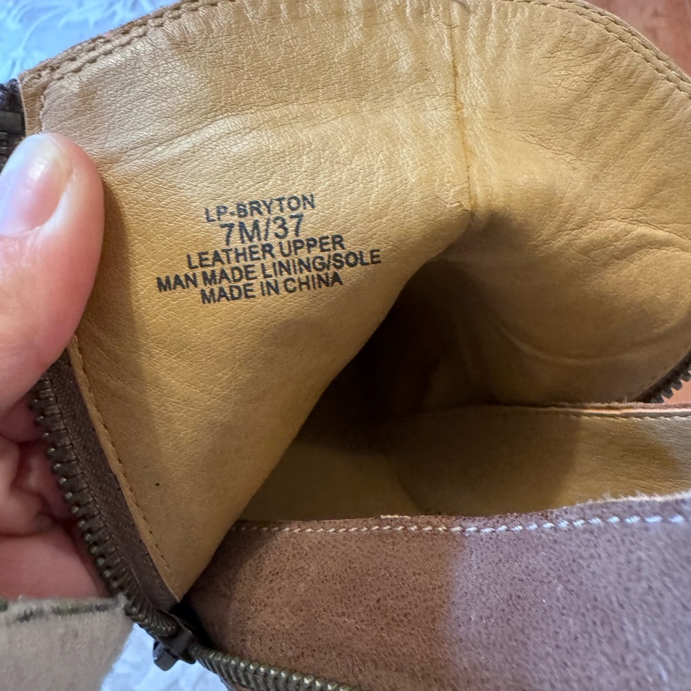 Lucky Brand Dark Brown Ankle Booties - Picture 7 of 7